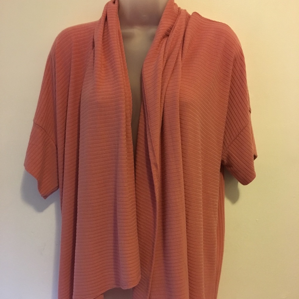 Joan Vas’s Sweater Vass Dusty Rose Cardigan